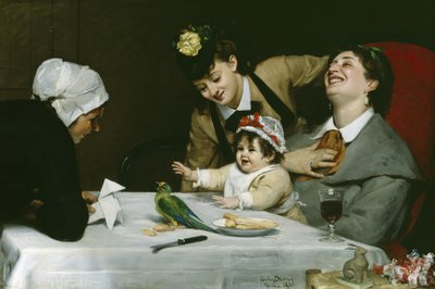 Merrymakers by Charles Emile Auguste Carolus Duran